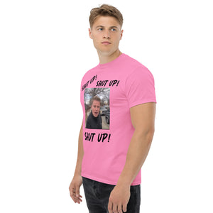 Stuntman "SHUT UP" Tee (Black Lettering)