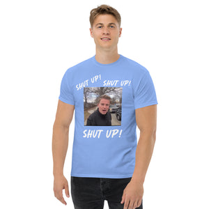 Stuntman "SHUT UP" Tee (White Lettering)