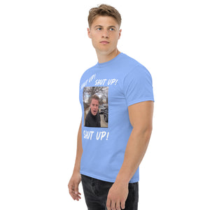 Stuntman "SHUT UP" Tee (White Lettering)