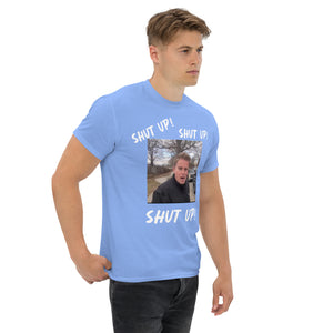 Stuntman "SHUT UP" Tee (White Lettering)