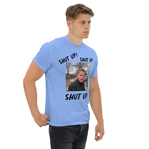 Stuntman "SHUT UP" Tee (Black Lettering)