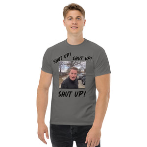 Stuntman "SHUT UP" Tee (Black Lettering)