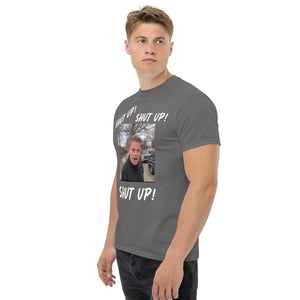 Stuntman "SHUT UP" Tee (White Lettering)