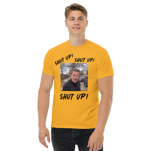 Stuntman "SHUT UP" Tee (Black Lettering)