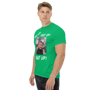 Stuntman "SHUT UP" Tee (White Lettering)