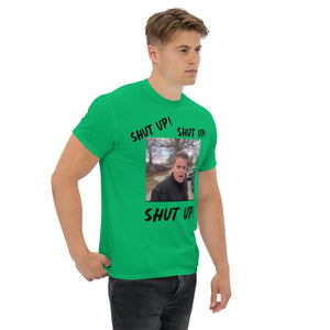 Stuntman "SHUT UP" Tee (Black Lettering)