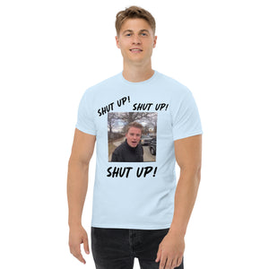 Stuntman "SHUT UP" Tee (Black Lettering)