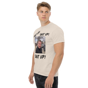 Stuntman "SHUT UP" Tee (Black Lettering)