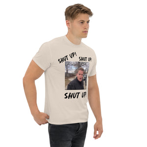 Stuntman "SHUT UP" Tee (Black Lettering)