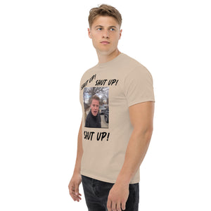 Stuntman "SHUT UP" Tee (Black Lettering)