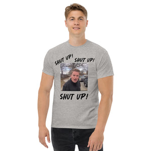 Stuntman "SHUT UP" Tee (Black Lettering)