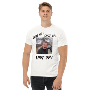 Stuntman "SHUT UP" Tee (Black Lettering)